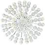 6_Princess 20" Wide Chrome and Crystal Chandelier more views