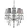 Princess Collection 23" Wide 5-Light Chandelier