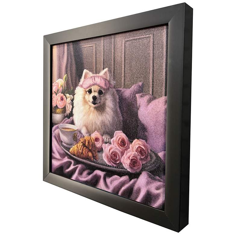 Image 2 Princess Gigi 11"W x 11"H Non-Glass Framed Art more views
