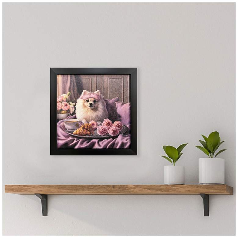 Image 4 Princess Gigi 11"W x 11"H Non-Glass Framed Art more views