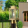 1_Princeton 1 Light Antique Brass Outdoor Mini Post Top Lantern