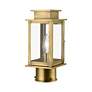 5_Princeton 1 Light Antique Brass Outdoor Mini Post Top Lantern more views
