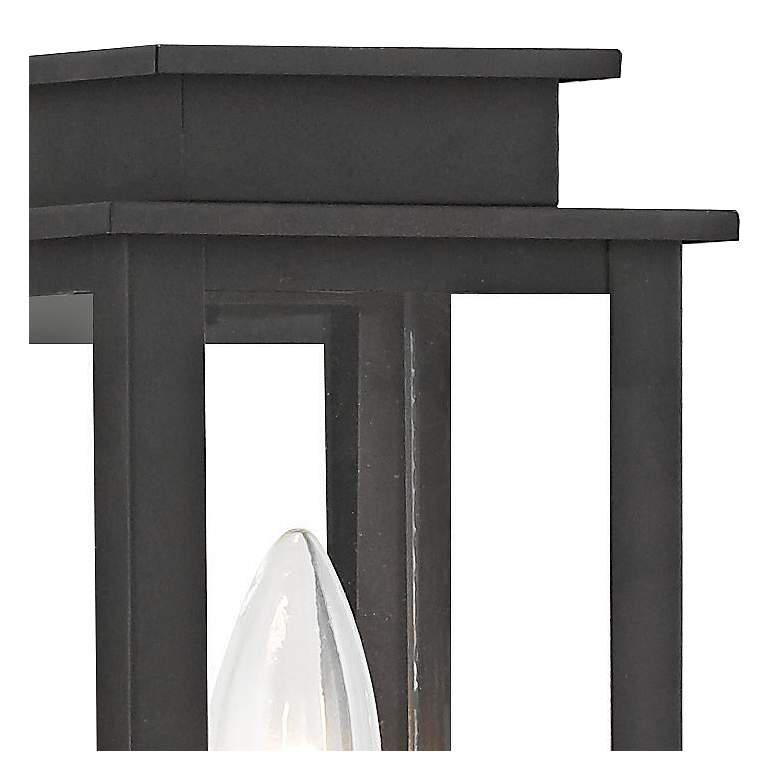 Image 3 Princeton 10 1/2 inch High Black Outdoor Post Light more views