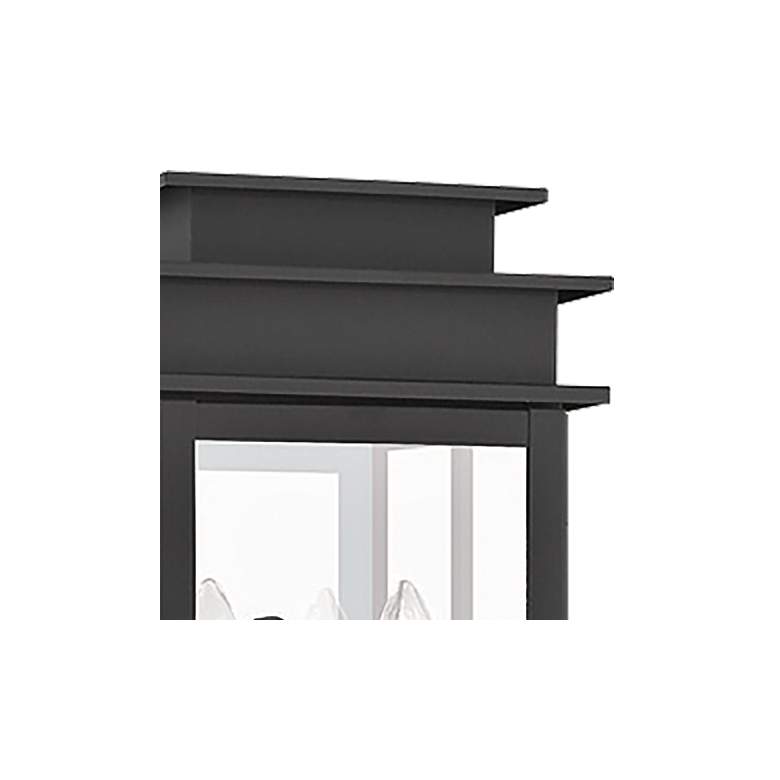 Image 2 Princeton 14" High Black 2-Light Outdoor Wall Light more views