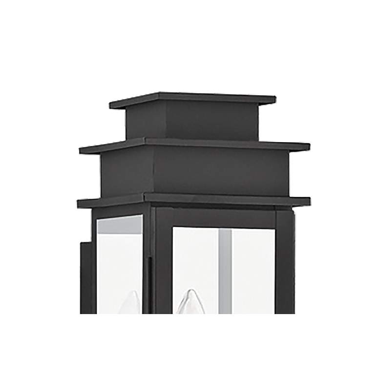 Image 2 Princeton 14" High Black Outdoor Wall Light more views