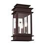 4_Princeton 14" High Bronze 2-Light Outdoor Wall Light more views