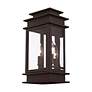 5_Princeton 14" High Bronze 2-Light Outdoor Wall Light more views