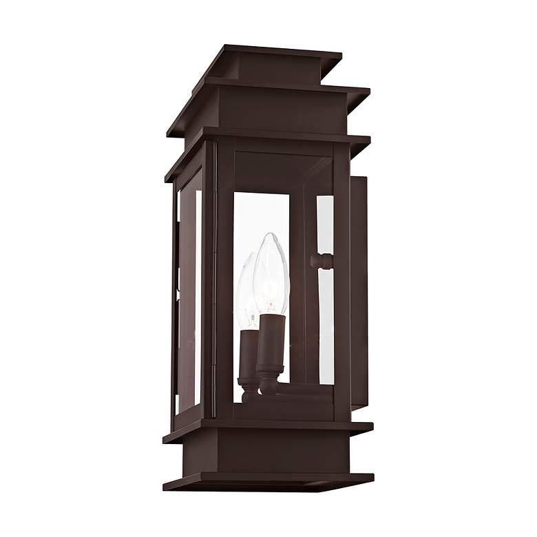 Image 6 Princeton 14" High Bronze 2-Light Outdoor Wall Light more views