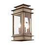 5_Princeton 14" High Vintage Pewter 2-Light Outdoor Wall Light more views