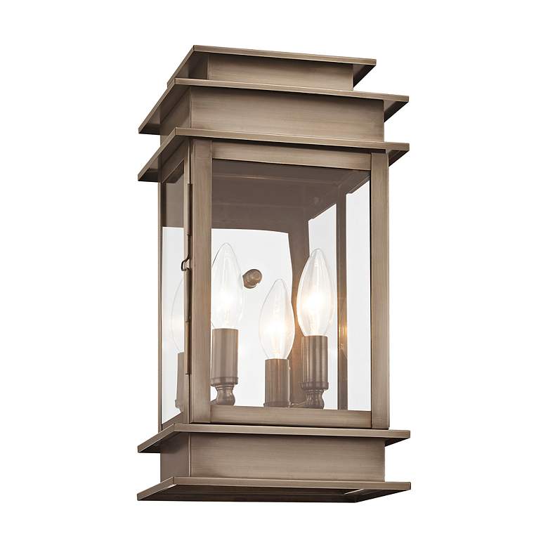 Image 7 Princeton 14" High Vintage Pewter 2-Light Outdoor Wall Light more views