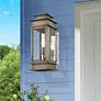 1_Princeton 14" High Vintage Pewter Outdoor Wall Light