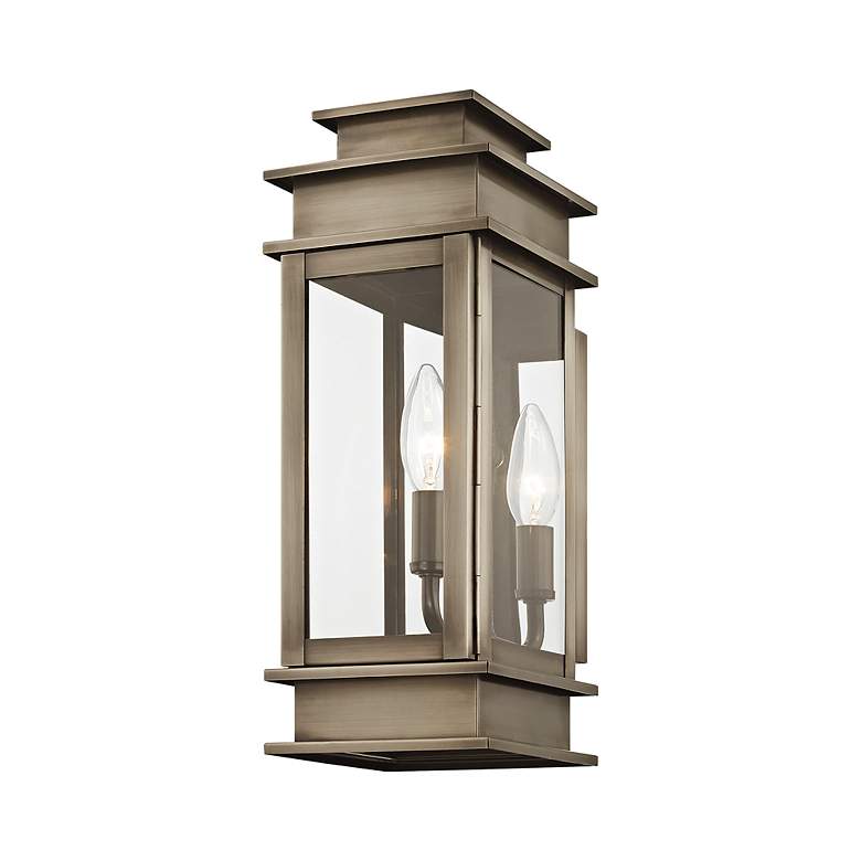 Image 5 Princeton 14" High Vintage Pewter Outdoor Wall Light more views