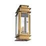 6_Princeton 15 1/4" High Antique Brass Outdoor Wall Light more views