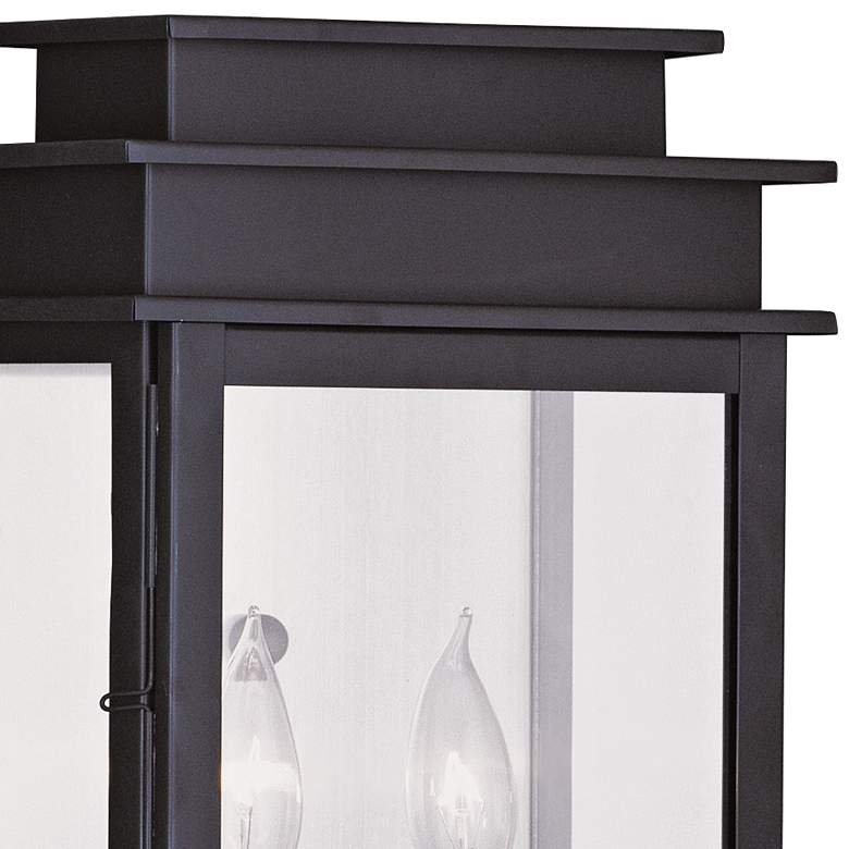 Image 2 Princeton 15 1/4" High Bronze 2-Light Outdoor Wall Light more views