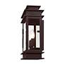 5_Princeton 15 1/4" High Bronze 3-Light Outdoor Wall Light more views