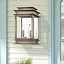 1_Princeton 15 1/4" High Vintage Pewter Outdoor Wall Light
