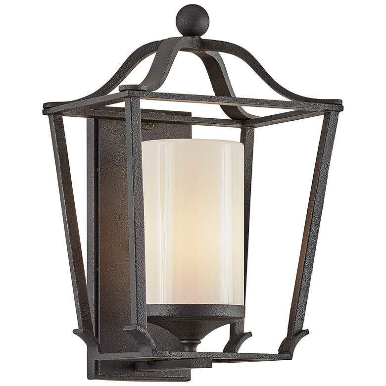Image 1 Princeton 15 inch High French Iron Outdoor Wall Light