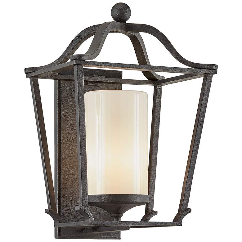 Image 1 Princeton 19 1/2 inch High French Iron Outdoor Wall Light