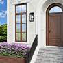 Princeton 19" High Black Outdoor Wall Light