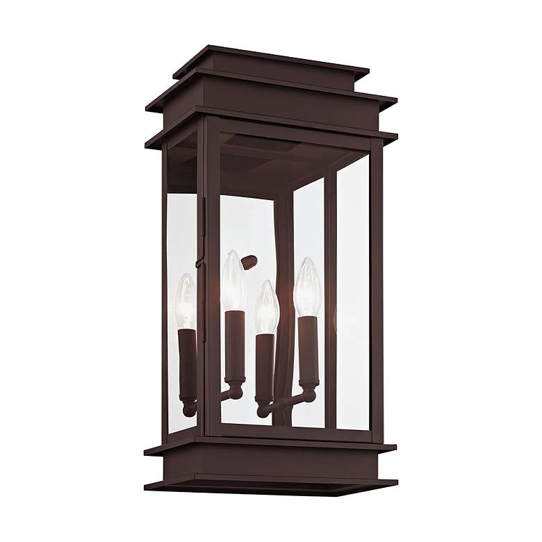 Image 7 Princeton 19" High Bronze Outdoor Wall Light more views