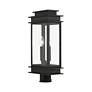 6_Princeton 2 Light Black Outdoor Large Post Top Lantern more views