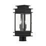 7_Princeton 2 Light Black Outdoor Medium Post Top Lantern more views