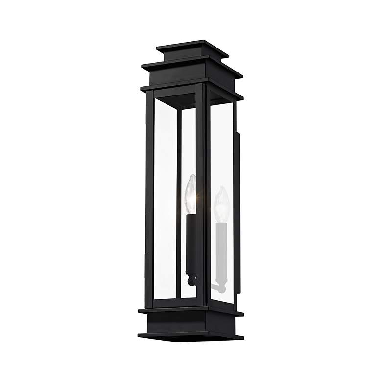Image 6 Princeton 20 1/4" High Black Outdoor Wall Light more views