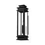 6_Princeton 20 1/4" High Black Outdoor Wall Light more views
