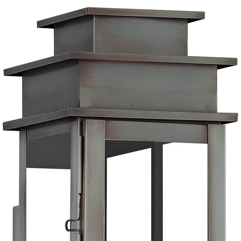 Image 2 Princeton 20 1/4" High Vintage Pewter Outdoor Wall Light more views