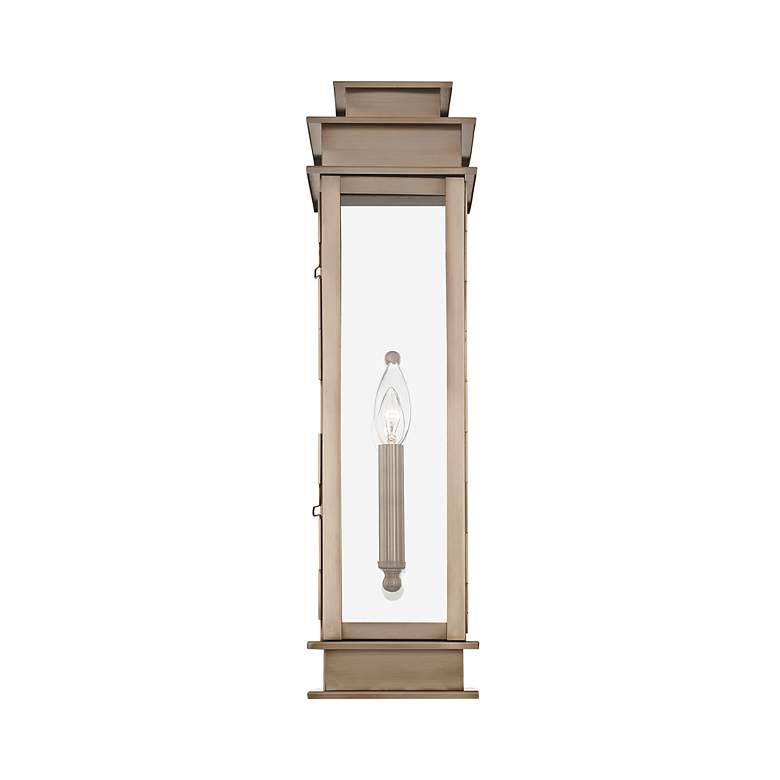 Image 4 Princeton 20 1/4" High Vintage Pewter Outdoor Wall Light more views