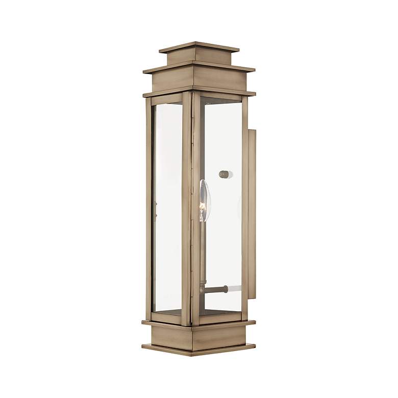 Image 6 Princeton 20 1/4" High Vintage Pewter Outdoor Wall Light more views