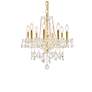 Thumbnail3 of Princeton 8 Lt Gold Chandelier Clear more views