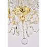 Thumbnail4 of Princeton 8 Lt Gold Chandelier Clear more views