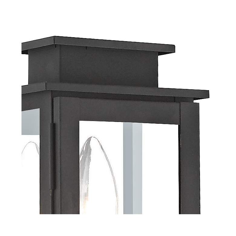 Image 2 Princeton 9" High Black Outdoor Wall Light more views