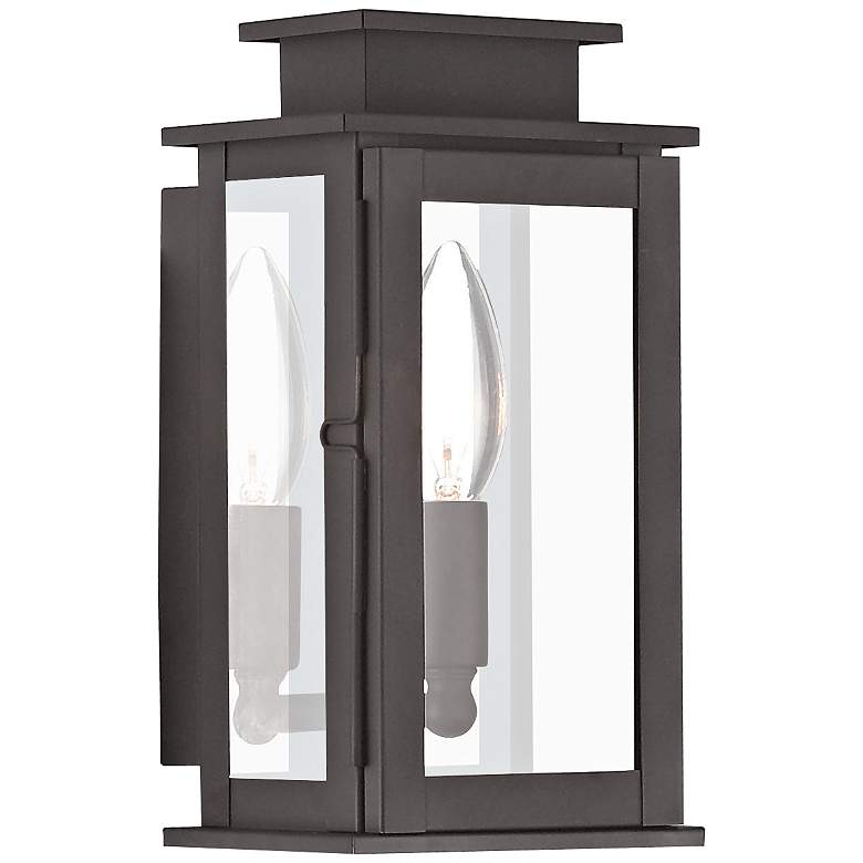 Image 1 Princeton 9" High Bronze Outdoor Wall Light