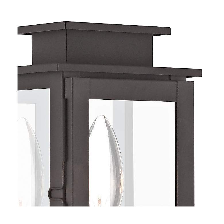 Image 2 Princeton 9" High Bronze Outdoor Wall Light more views