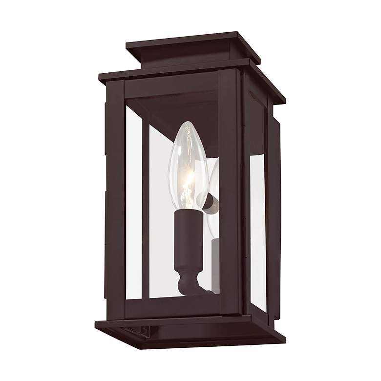 Image 4 Princeton 9" High Bronze Outdoor Wall Light more views
