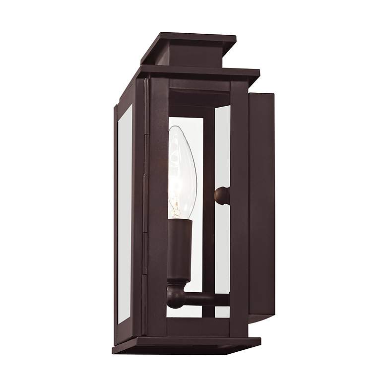Image 6 Princeton 9" High Bronze Outdoor Wall Light more views