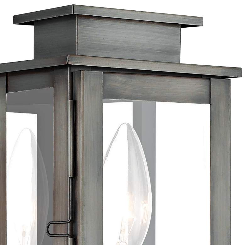 Image 3 Princeton 9" High Vintage Pewter Outdoor Wall Light more views