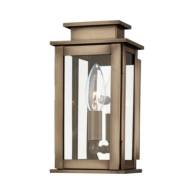 Image 5 Princeton 9" High Vintage Pewter Outdoor Wall Light more views