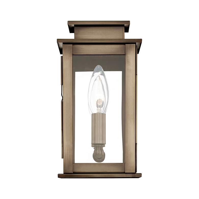 Image 6 Princeton 9" High Vintage Pewter Outdoor Wall Light more views