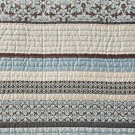Image5 of Princeton Blue Jacquard King/Cal King 5-Piece Coverlet Set more views