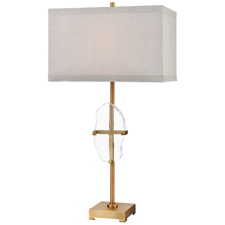 Image 1 Priorato 34 inch High 1-Light Table Lamp - Cafe Bronze - Includes LED Bulb