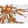 6_Priscilla 18 1/2"W Gold Leaf 4-Light Ceiling Light more views