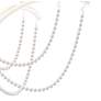 Thumbnail4 of Priscilla 22"H x 18"W 5-Light Crystal Chandelier in Antique Silve more views
