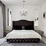 7_Priscilla 22"H x 18"W 5-Light Crystal Chandelier in White more views