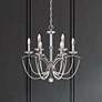 Thumbnail1 of Priscilla 23.5"H x 23.5"W 6-Light Crystal Chandelier in Antique S