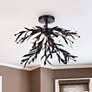 Thumbnail1 of Priscilla 23" Flush Mount In Black