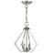 Prism 11 1/4" Wide Brushed Nickel 2-Light Mini Chandelier