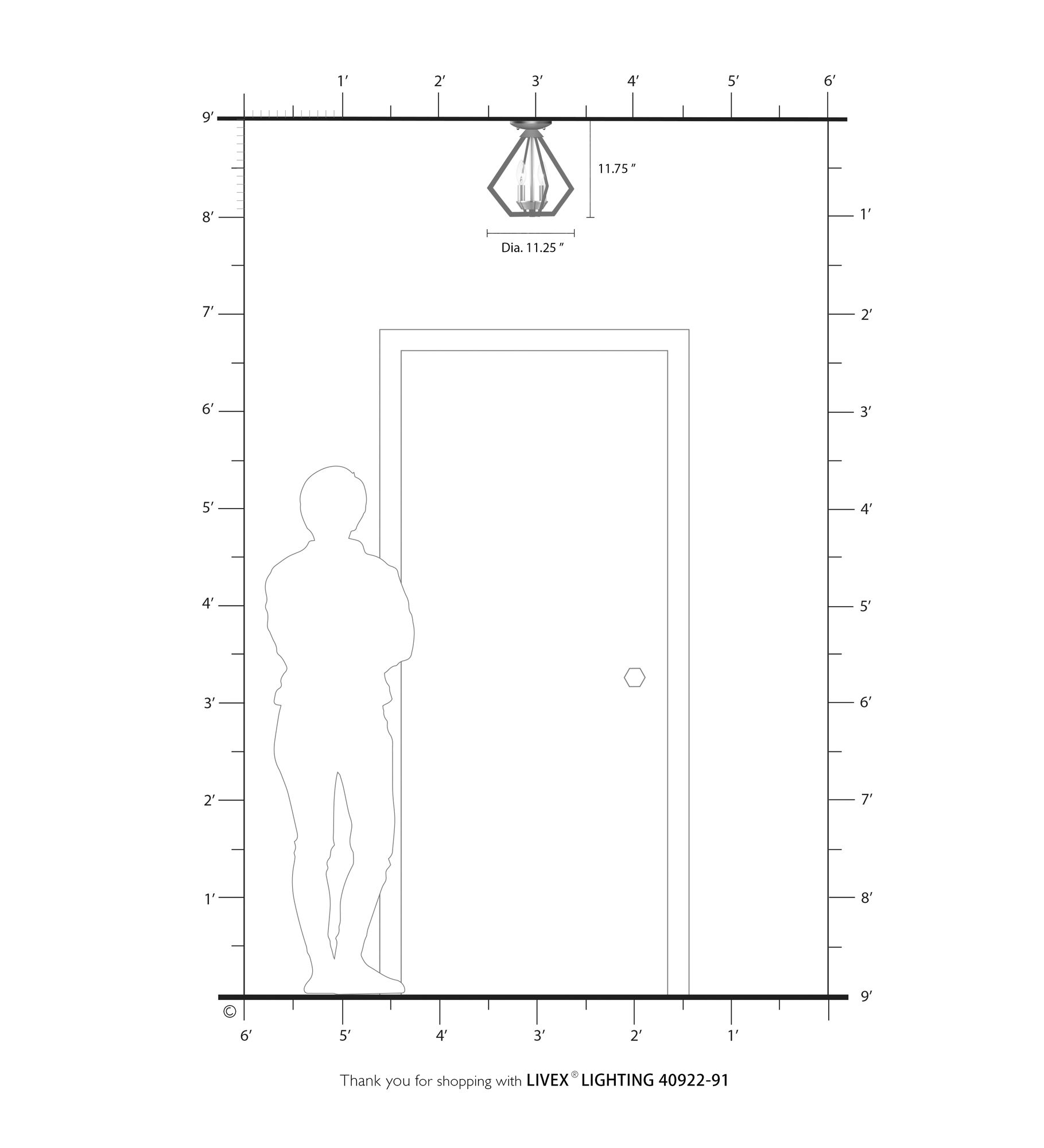 Prism 11 1/4" Wide Brushed Nickel 2-Light Mini Chandelier